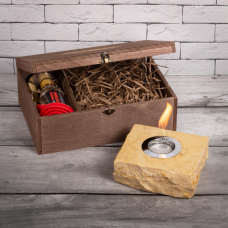 Подарочный набор SteelHeat PREMIUM BOX HERMES + деревянная коробка + стартовый комплект Подарочный набор SteelHeat PREMIUM BOX HERMES + деревянная коробка + стартовый комплект