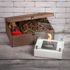 Подарочный набор SteelHeat PREMIUM BOX ALBA Белый + деревянная коробка + стартовый комплект Подарочный набор SteelHeat PREMIUM BOX ALBA Белый + деревянная коробка + стартовый комплект