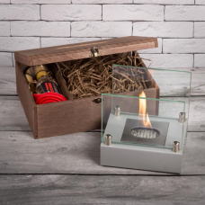 Подарочный набор SteelHeat PREMIUM BOX ALBA Серый + деревянная коробка + стартовый комплект Подарочный набор SteelHeat PREMIUM BOX ALBA Серый + деревянная коробка + стартовый комплект