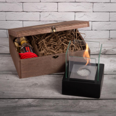 Подарочный набор SteelHeat PREMIUM BOX GLORIA черный + деревянная коробка + стартовый комплект Подарочный набор SteelHeat PREMIUM BOX GLORIA черный + деревянная коробка + стартовый комплект